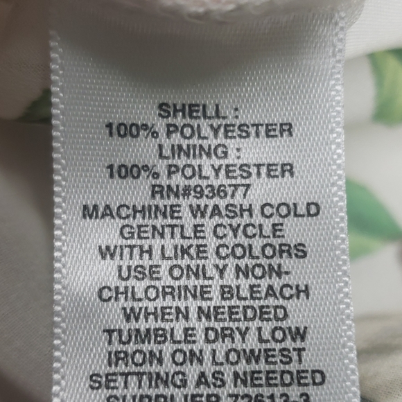 Belle + Sky white floral maxi dress sz M - Picture 8 of 8